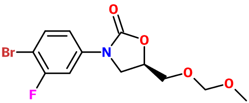 MC005181 (5R)-3-(4-Br-3-F-Ph)-5-[(MeO-MeO)Me]-2-oxazolidinone - 点击图像关闭